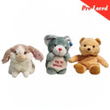 Rabbit/Mouse/Bear Extra Soft Plush Toy Pack of 3 Premium Pre-loved