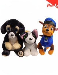 White Dog/Black Dog/Police Dog Extra Soft Plush Toy Pack of 3 Premium Pre-loved
