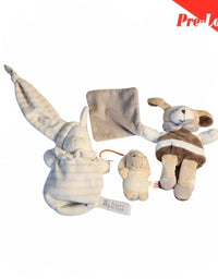 Rabbit/Rabbit/Rabbit Extra Soft Plush Toy Pack of 3 Premium Pre-loved
