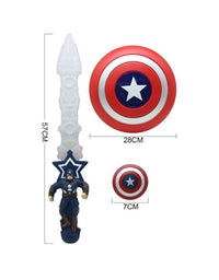 Avengers Sword And Shield Toy With Light And Music For Kids
