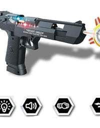 Desert Eagle Lighting Pistol Toy With Sound For Kids
