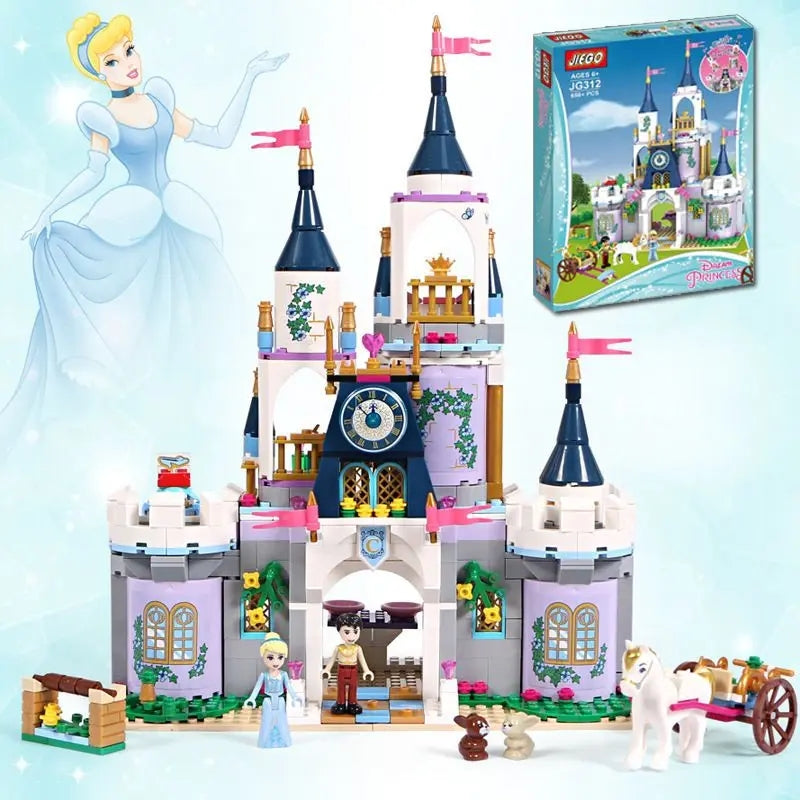 Lego Cinderella's Dream Castle Building Blocks Toy For Kids (656 Pcs)