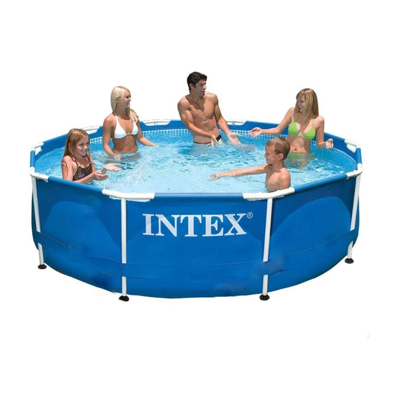 Intex Swimming Pool With Metal Construction For Kids (10x30)