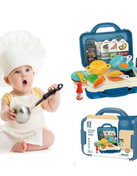 Children's Kitchen Cooking Playset Toy (27-Pcs) (8061)
