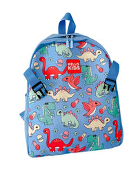 Children's Dinosaur Lightweight Backpack With Pencil Bag Included - Blue (27*33*13 cm)
