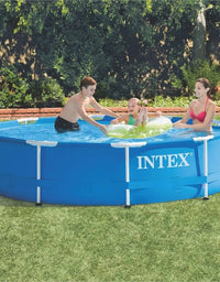 Intex Family Size Metal Frame Pool (12ft)
