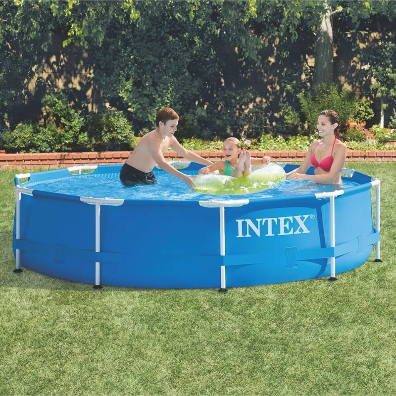 Intex Family Size Metal Frame Pool (12ft)