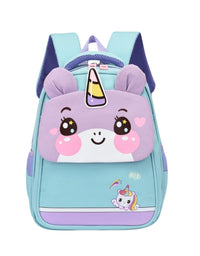 3D Unicorn School Bag Waterproof Lightweight Backpack - Pink
