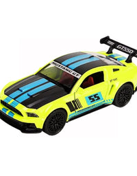 Diecast Mustang GT550 Model Toy Car Collection, Alloy Car Model Fast And Furious Pull Back Collectible Racing Track Drift Car Models, Doors Can Be Opened (1pcs)
