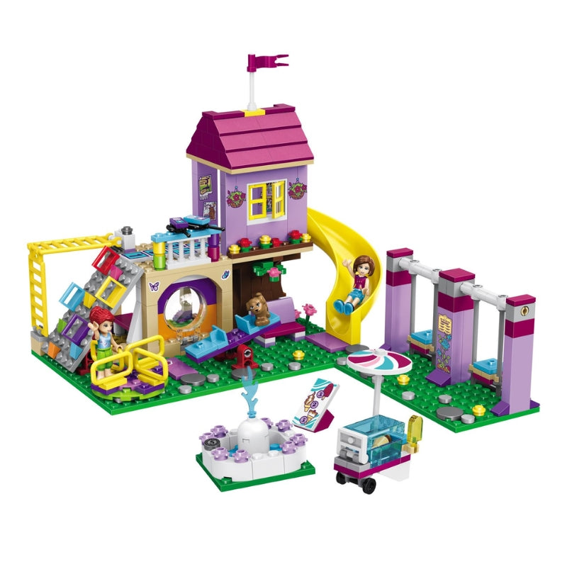 Lego Friends Playground Building Blocks Toy For Kids (343 Pcs)