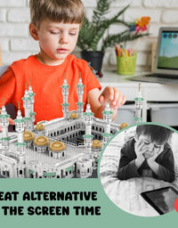 Mosque of Mecca Building Blocks Set For Kids (2000 Pieces)
