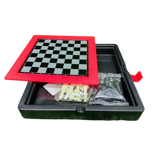 Chess Board Game With Storage Compartment For Kids (S2201-4A)