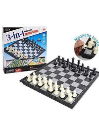 3 in 1 Chess Board Games For Kids (S4401)
