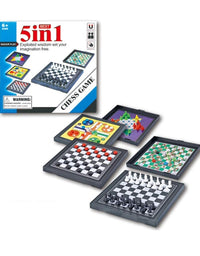 5 in 1 Chess Board Games For Kids (S4403)
