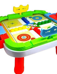 Ludo Game Set With Table For Kids
