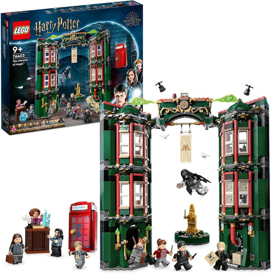 Lego Harry Potter The Ministry of Magic Building Blocks Toy For Kids (990 Pcs)