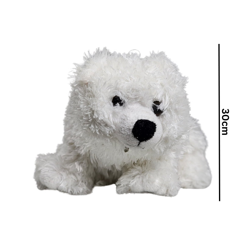 Cute White Snow Bear Stuff Toy 30Cm Premium Pre-loved