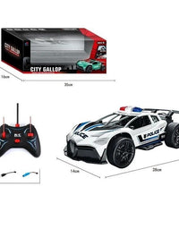 Remote Control Police Racing Car Toy For Kids (7033-3A)
