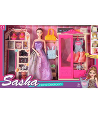 Princess Sasha Home Bedroom Set For Girls
