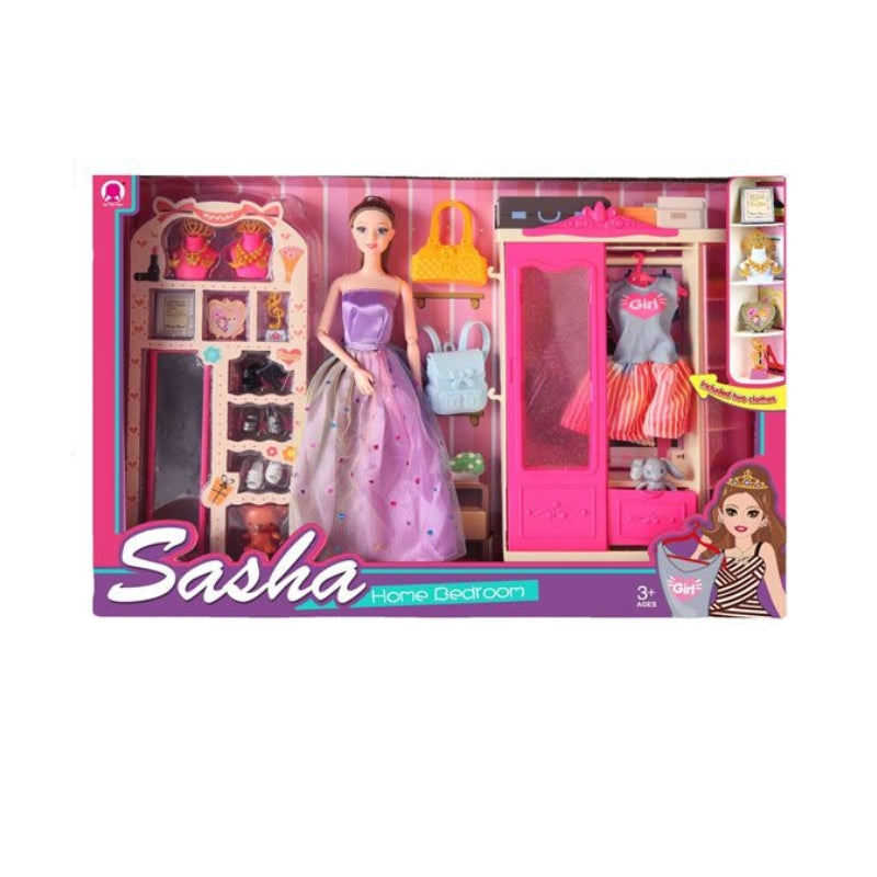 Princess Sasha Home Bedroom Set For Girls