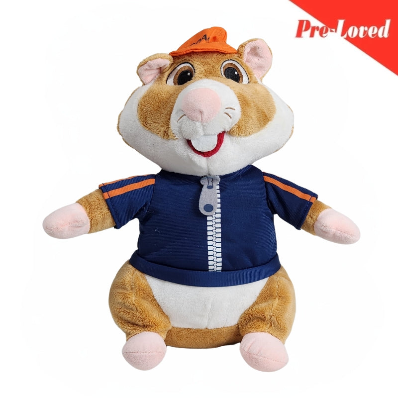 Cute Brown Hamster Stuff Toy 27Cm Premium Pre-loved