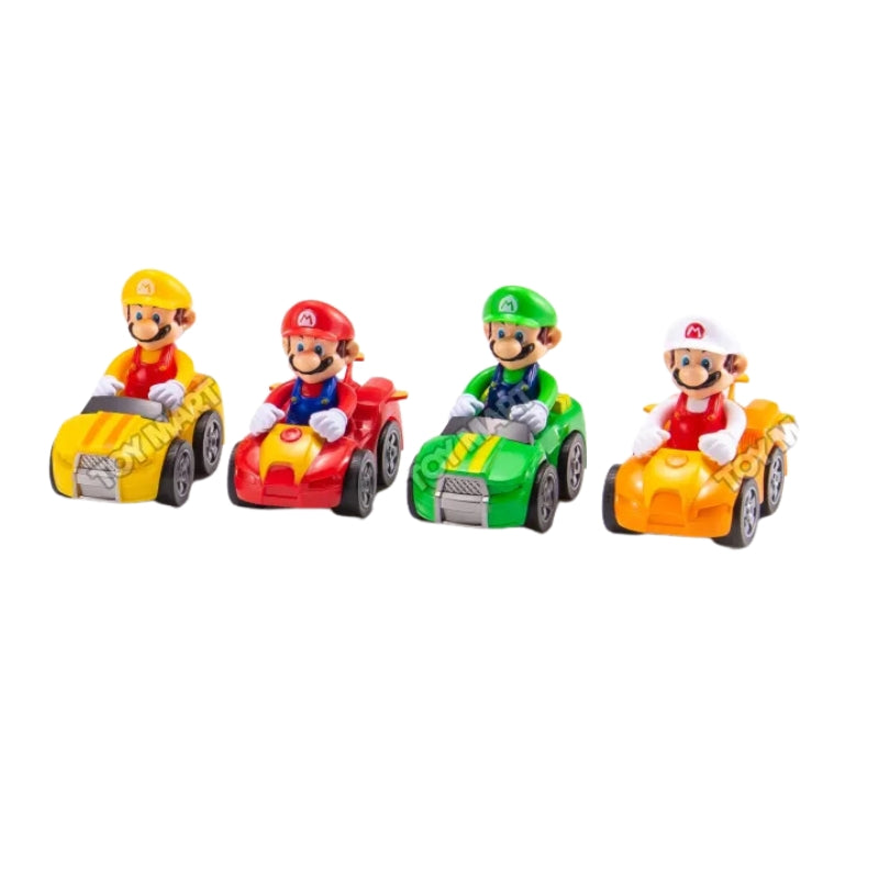 4 in 1 Super Mario Racing Car Toy For Kids