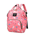 Adorable Unicorn Diaper Backpack - Pink