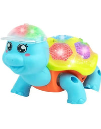 Crawling Turtle With LED Flashing Light Toy For Kids (707-3)
