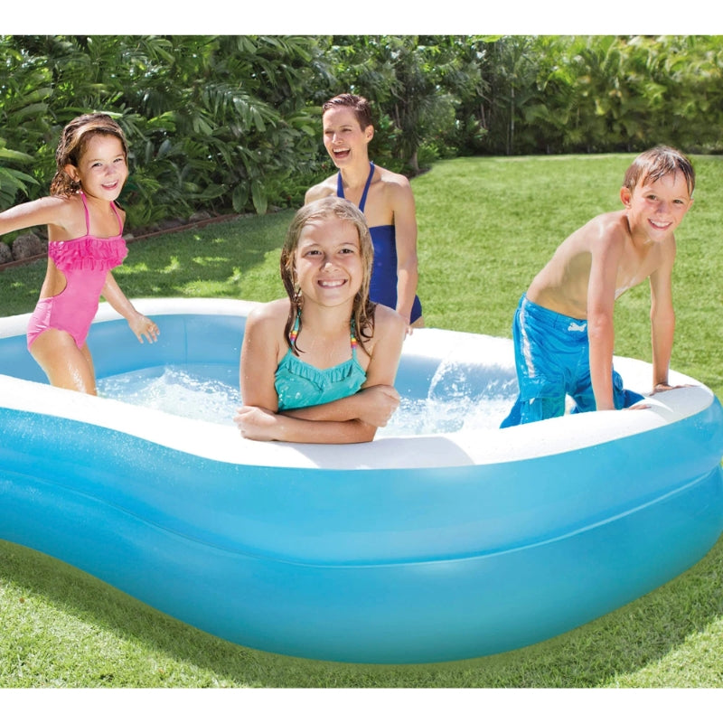 Intex Inflatable Swimming Pool For Kids (80x60x17IN)