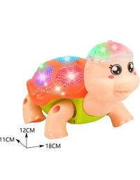 Crawling Turtle With LED Flashing Light Toy For Kids (707-3)
