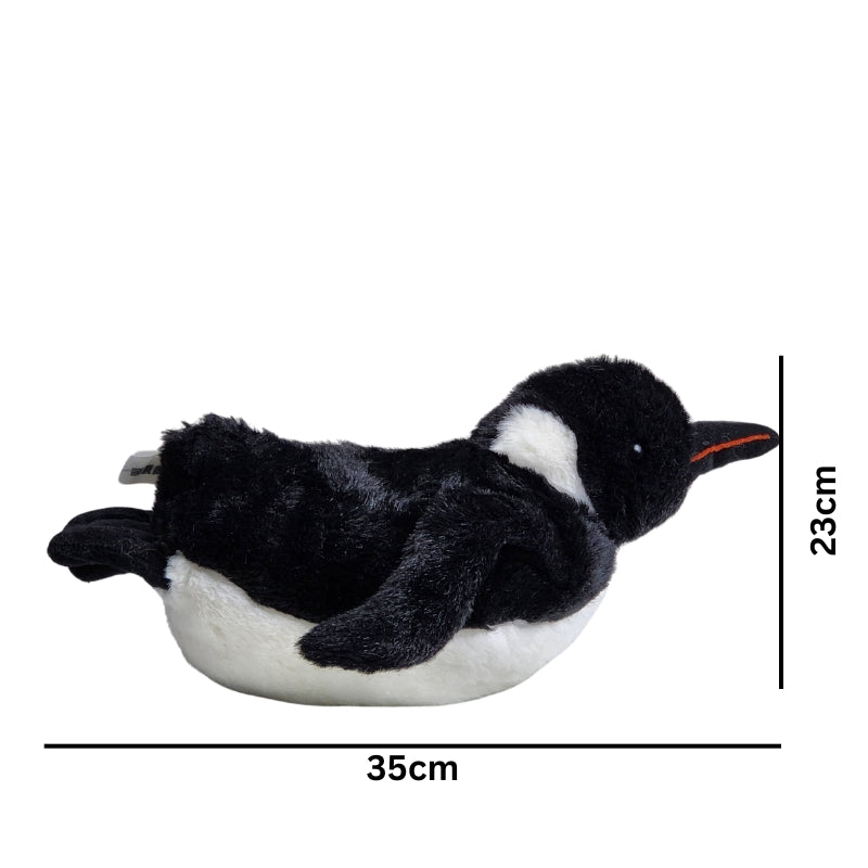 Cute Extra Soft Penguin Stuff Toy 35x25cm Premium Pre-loved For Kids