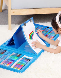 Portable Drawing Painting Art Set For Kids (208 Pcs)
