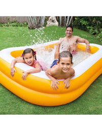 Intex Inflatable Swimming Pool For Kids (90x60x19IN)
