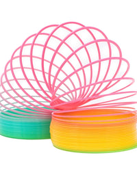 Magic Rainbow Spring With Light Toy For Kids
