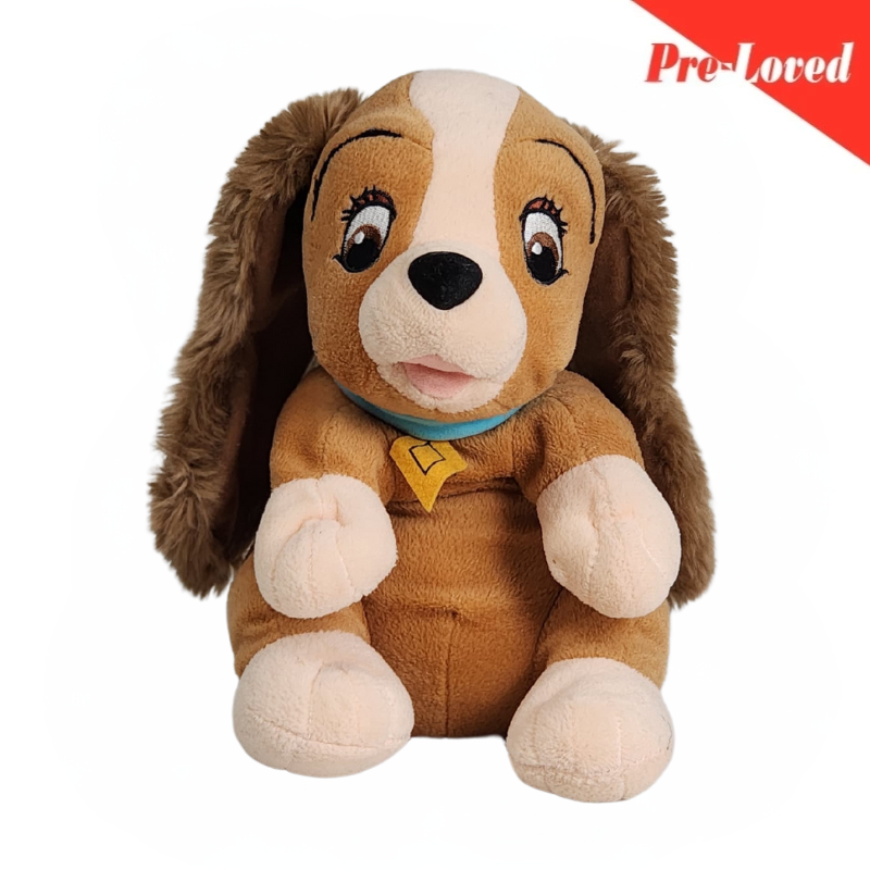 Cute Brown Dog Stuff Toy 25Cm Premium Pre-loved