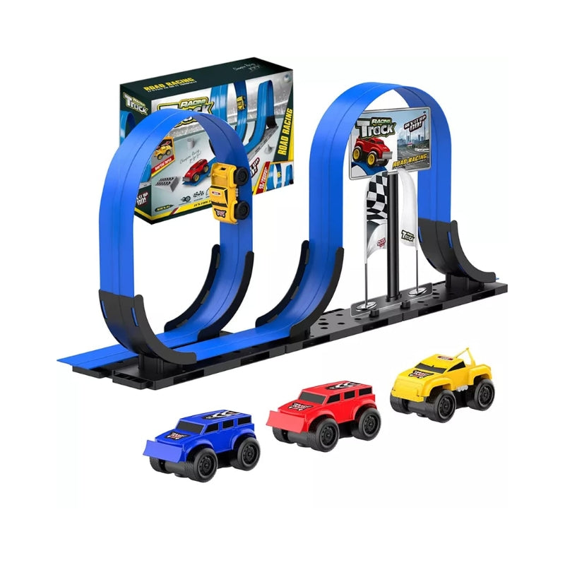 Car Racing Track Playset Toy For Kids