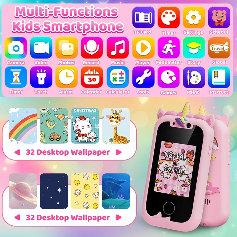 Smart Phone With Touch Camera  Toy For Kids