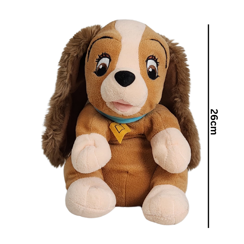 Cute Brown Dog Stuff Toy 25Cm Premium Pre-loved