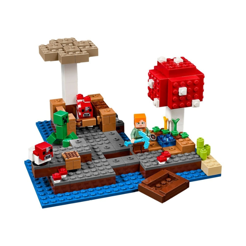 Lego My World The Mushroom Island Building Blocks Toy For Kids (100+ Pcs)