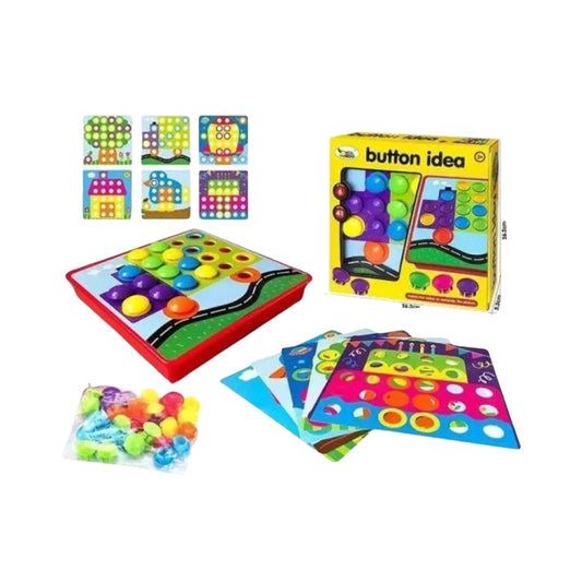 41 Button 6 Pic 3D Color Matching Puzzle Game For Kids