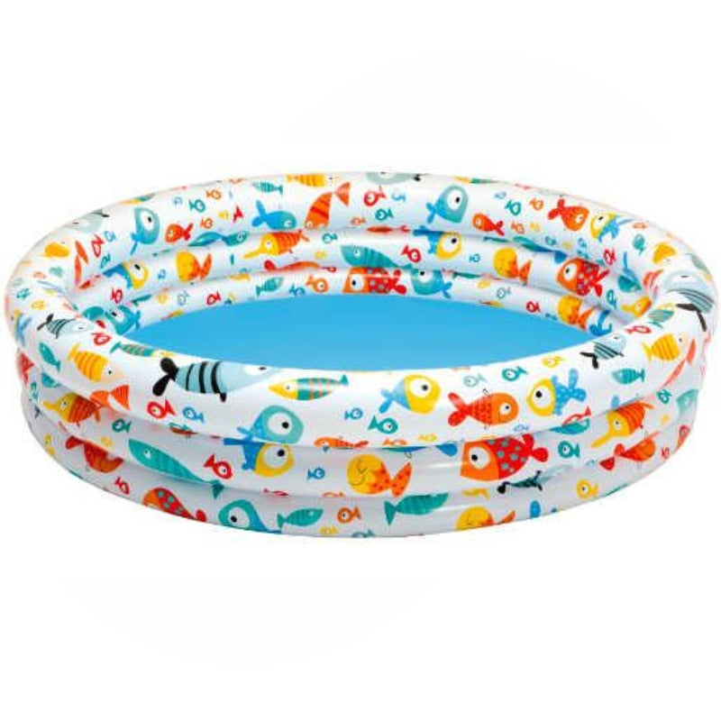 Intex Inflatable Fishbowl Swimming Pool For Kids (48x10)