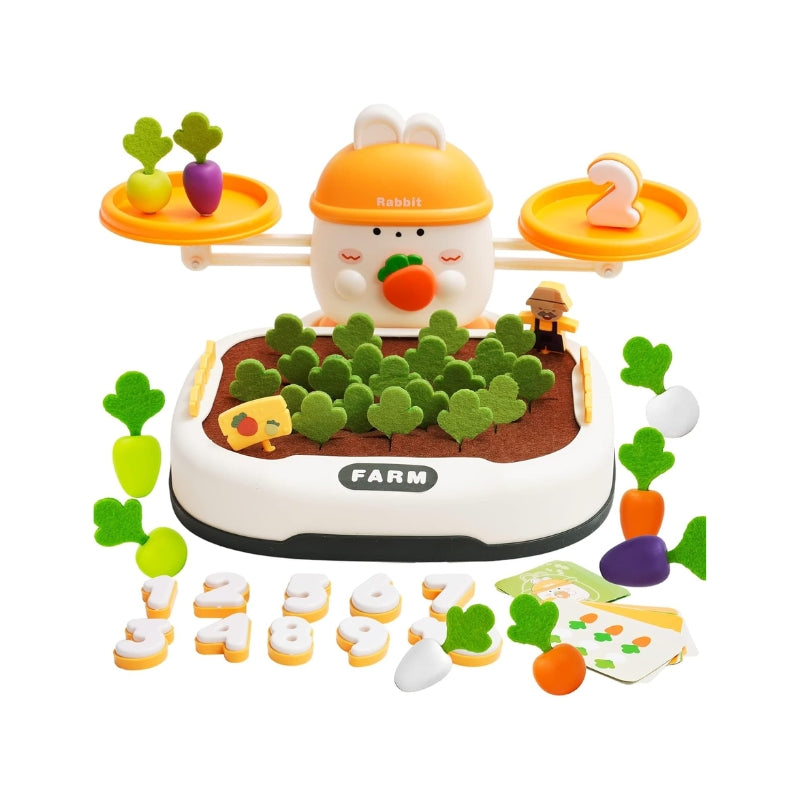 Carrot Weighing Balance For Early Education Toy for Kids