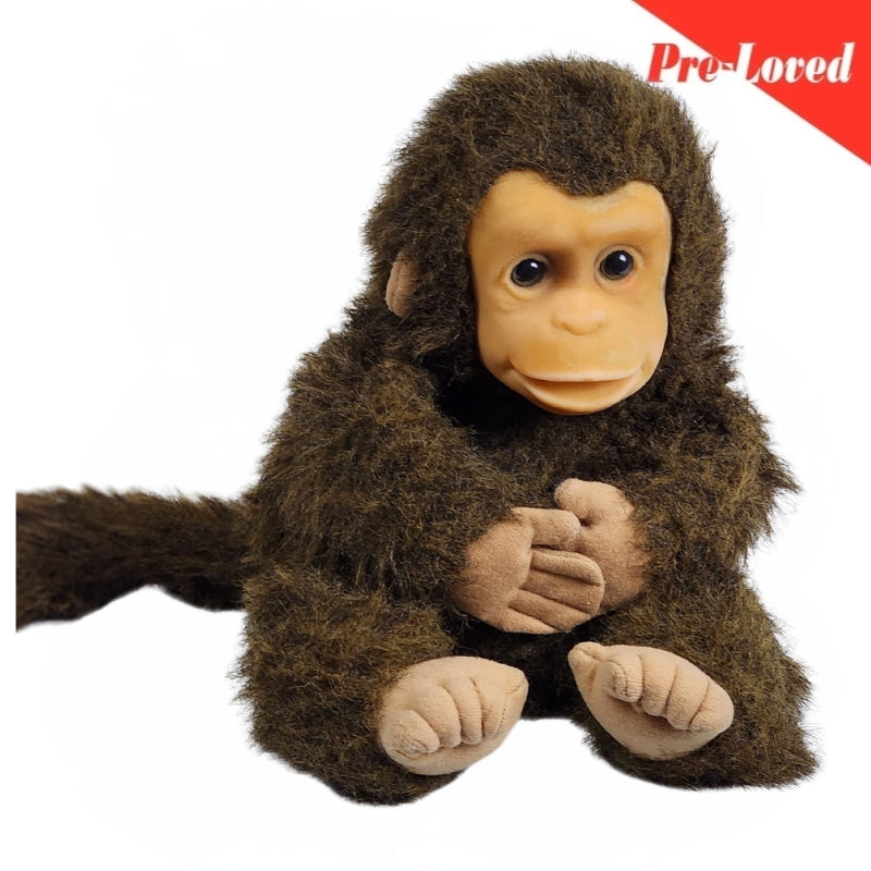 Cute Brown Monkey Stuff Toy 28Cm Premium Pre-loved