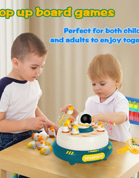 2-In-1 Rocket Launcher Turn Table Game For Kids
