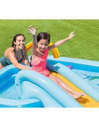 Intex Jungle Adventure Inflatable Play Center Pool For Kids (244x198x71 cm)
