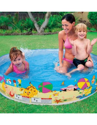 Intex Inflatable Snapset Swimming Pool For Kids (72x15IN)
