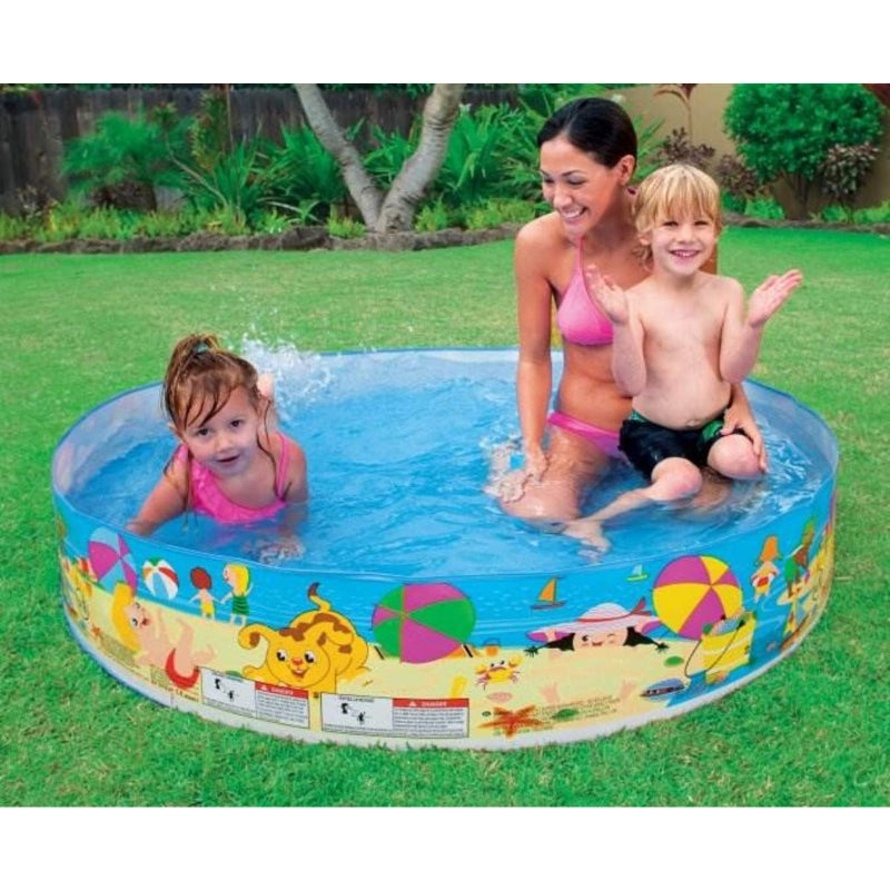 Intex Inflatable Snapset Swimming Pool For Kids (72x15IN)