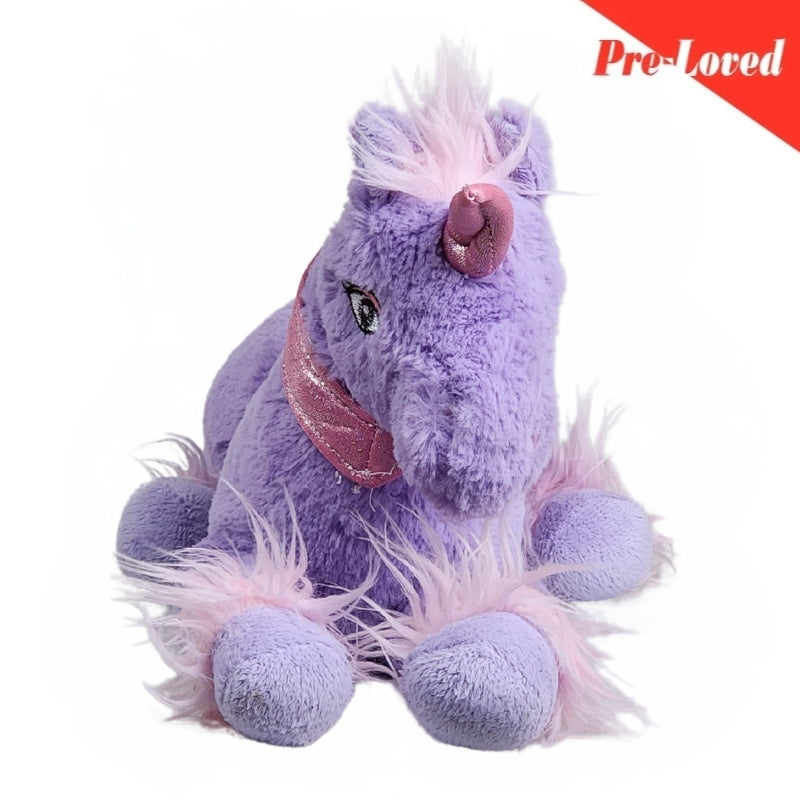 Cute Purple Unicorn Stuff Toy 25Cm Premium Pre-loved