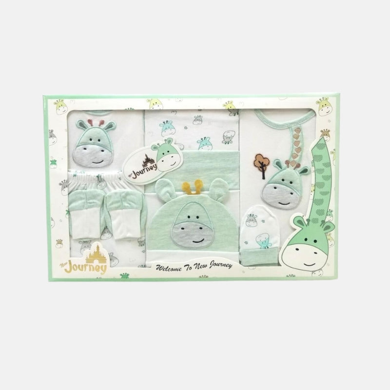 Journey Newborn Baby Gift Set - 10 Pcs - Green