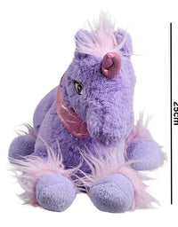 Cute Purple Unicorn Stuff Toy 25Cm Premium Pre-loved
